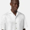 Chemise en mélange de soie jacquard Chemise en mélange de soie jacquard
