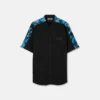 Chemise en popeline de coton imprimée