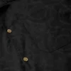 Chemise en popeline de coton jacquard Chemise en popeline de coton jacquard