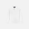 Chemise en popeline de coton jacquard pour enfant Chemise en popeline de coton jacquard pour enfant