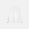 Chemise en popeline de coton jacquard pour enfant