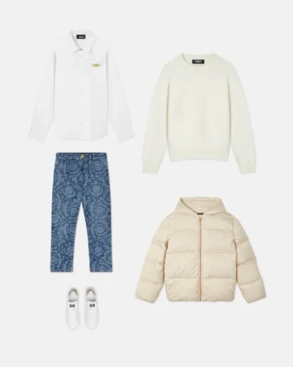 Chemise en popeline de coton pour enfant