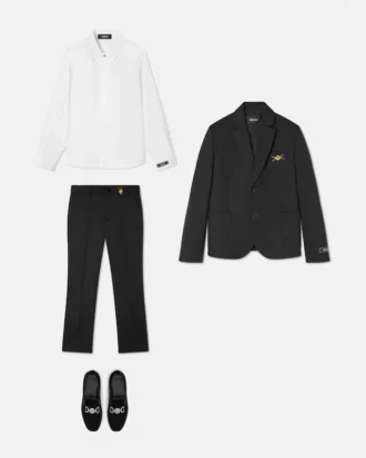 Blazer en laine mélangée pour enfant