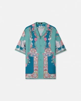 Chemise en soie Coral Theatre