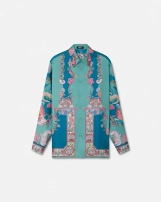 Chemise en soie Coral Theatre