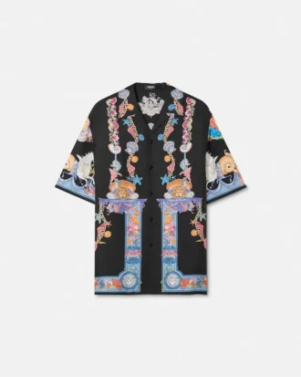 Chemise en soie Coral Theatre