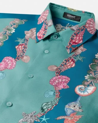 Chemise en soie Coral Theatre