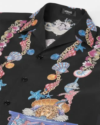 Chemise en soie Coral Theatre