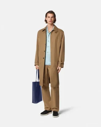 Chemise en soie mélangée jacquard Barocco