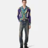 Chemise en soie Versace Safari Chemise en soie Versace Safari