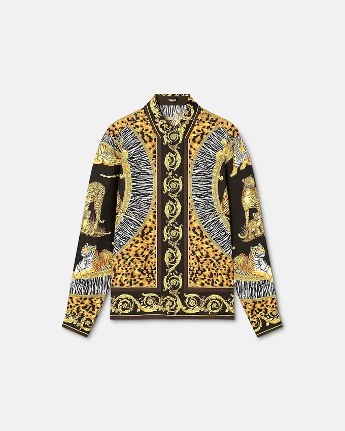 Chemise en soie Wild Cats Chemise en soie Wild Cats