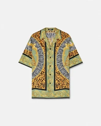Chemise en soie Wild Cats