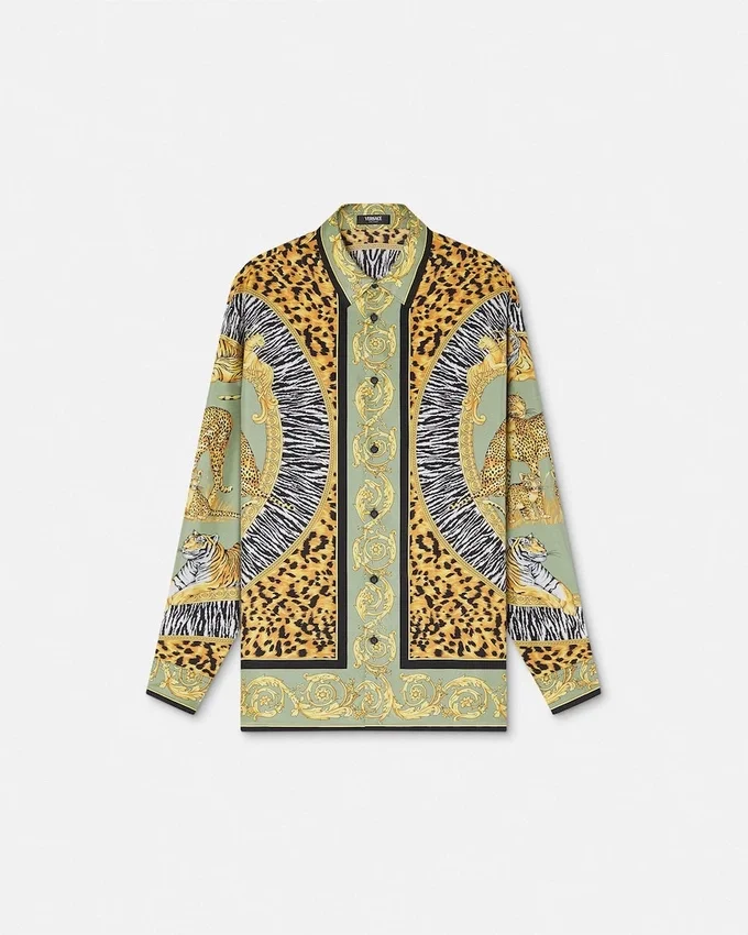Chemise en soie Wild Cats Chemise en soie Wild Cats