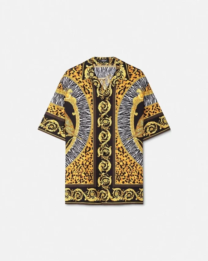 Chemise en soie Wild Cats Chemise en soie Wild Cats