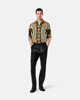 Chemise en soie Wild Cats