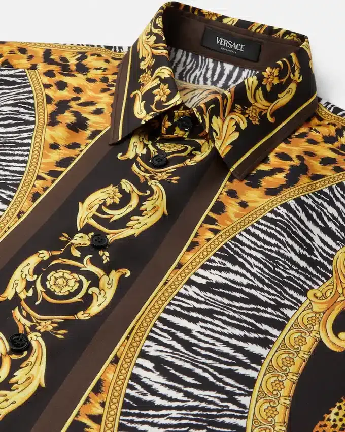 Chemise en soie Wild Cats Chemise en soie Wild Cats