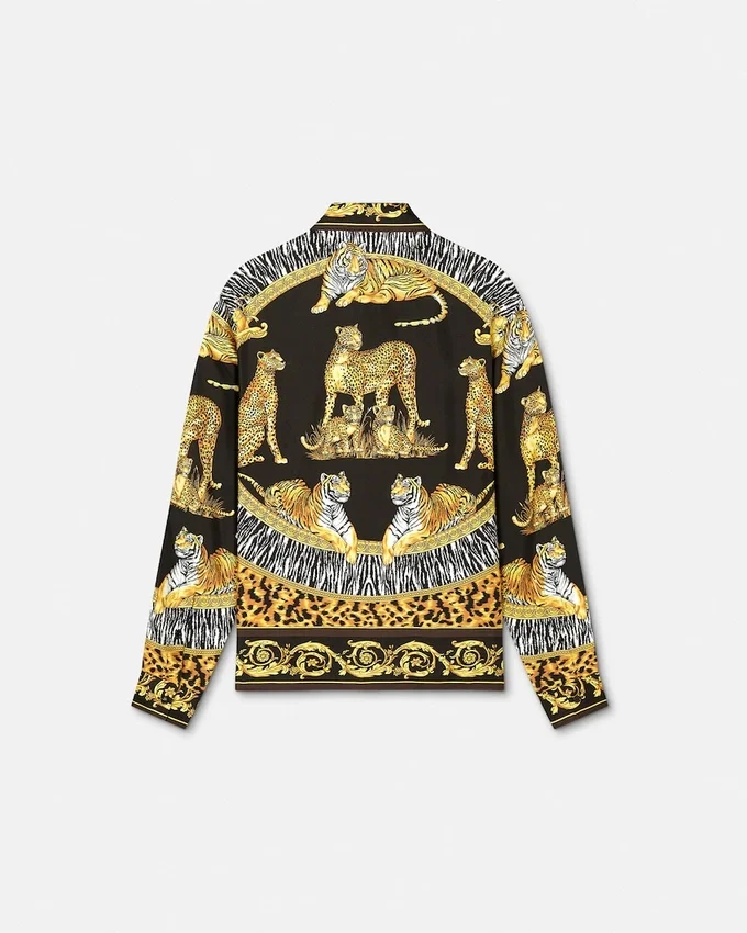 Chemise en soie Wild Cats Chemise en soie Wild Cats