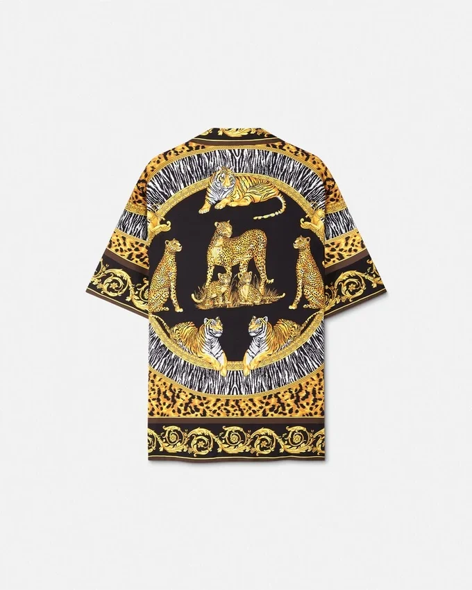 Chemise en soie Wild Cats Chemise en soie Wild Cats