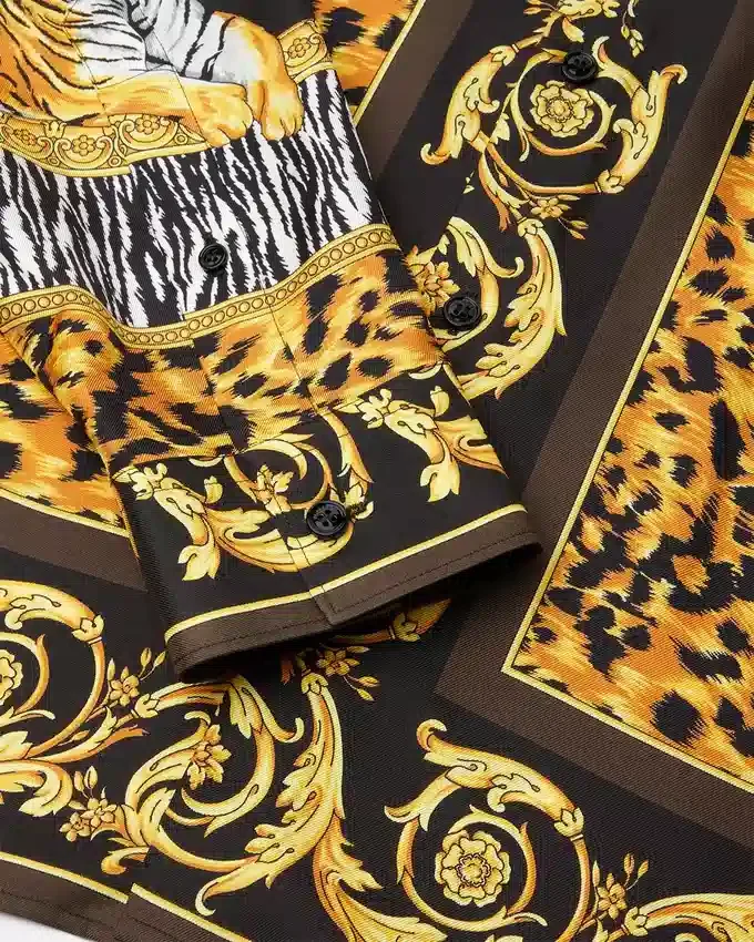 Chemise en soie Wild Cats Chemise en soie Wild Cats