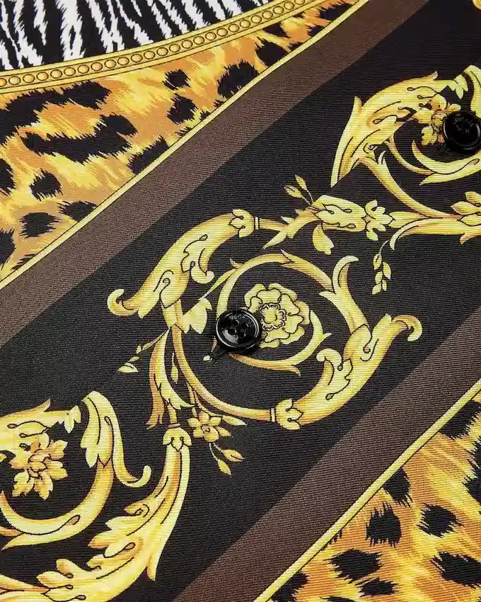 Chemise en soie Wild Cats Chemise en soie Wild Cats
