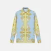 Chemise en twill de soie imprimé Chemise en twill de soie imprimé
