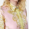 Chemise en twill de soie imprimé Chemise en twill de soie imprimé