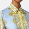 Chemise en twill de soie imprimé Chemise en twill de soie imprimé