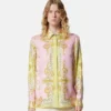 Chemise en twill de soie imprimé Chemise en twill de soie imprimé
