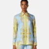 Chemise en twill de soie imprimé Chemise en twill de soie imprimé