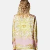 Chemise en twill de soie imprimé Chemise en twill de soie imprimé