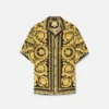 Chemise en twill de soie imprimée