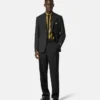 Chemise en twill de soie imprimée