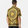Chemise en twill de soie imprimée