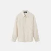 Chemise en twill de soie imprimée pour enfant