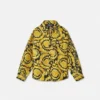 Chemise en twill de soie imprimée pour enfant Chemise en twill de soie imprimée pour enfant