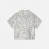 Chemise en twill de soie imprimée pour enfant Chemise en twill de soie imprimée pour enfant