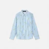Chemise à fines rayures pour enfants