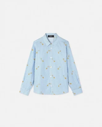 Chemise à fines rayures pour enfants