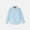 Chemise à fines rayures pour enfants Chemise à fines rayures pour enfants