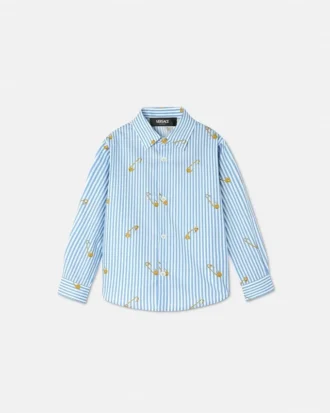 Chemise à fines rayures pour enfants
