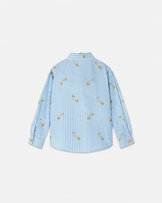 Chemise à fines rayures pour enfants
