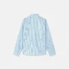 Chemise à fines rayures pour enfants