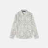 Chemise imprimée en popeline de coton pour enfants