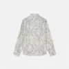 Chemise imprimée en popeline de coton pour enfants