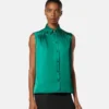 Chemise Lavallière en satin Chemise Lavallière en satin