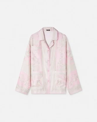 Chemise oversize en soie La Coupe des Dieux