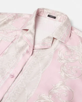 Chemise oversize en soie La Coupe des Dieux
