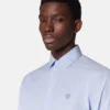 Chemise rayée brodée Medusa Chemise rayée brodée Medusa