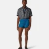 Chemise slim en twill de soie imprimé