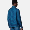 Chemise slim en twill de soie imprimé